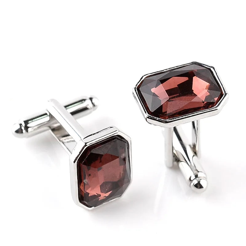 Luxuriöse Farbige Manschettenknöpfe – Elegante Anzug-Accessoires für Herren